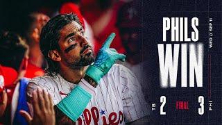 Rays vs. Phillies Game Highlights (9/11/24) | MLB Highlights