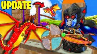 New Gorilla Tag Monke Blocks CASTLE UPDATE (new map)