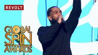 Nipsey Hussle (Full Performance) | Global Spin Awards