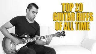 TOP 20 Guitar Riffs of ALL TIME