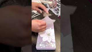 Quick and Easy DIY Christmas Decor | Painted Cheeseboard | Evergreen Florals Decor Transfer