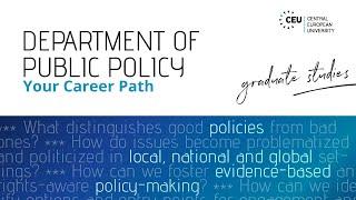 CEU Career Services - Public Policy