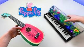 Peppa Pig theme on 30 TEMU instruments