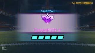 Champion 5 2v2 Rank Up Game | No Commentary Gameplay Rocket League Sideswipe