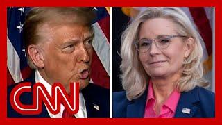 Liz Cheney blasted Trump at a Harris rally. He responded on Fox News