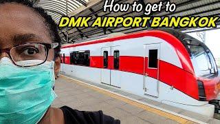 How to Get to Don Mueang (DMK) Airport Bangkok via MRT Blue Line and SRT Red Line