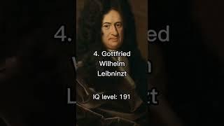 The top 10 smartest people in history #shorts #smart