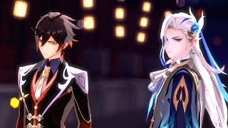 [Genshin MMD] Double Dragon·Worth it·Zhongli/Neuvillette