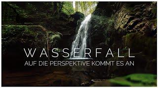 Auf die Perspektive kommt es an! (Bockbach Wasserfall in Oberösterreich)