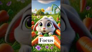 Flopsy the Rabbit: Focus on what truly matters #lessons #funny #motivation