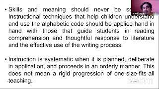 Correcting and Remediating Comprehension Deficit