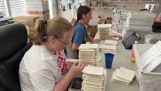 MY LITTLE ELVES ARE WORKING HARD TO GET THE RECIPE JOURNAL KITS OUT THE DOOR