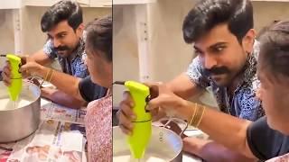 See How Chiranjeevi and Daughter Enjoying at His Home With Ramcharan Surekha | Cinema Culture