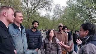 Agnostic Tries To Make Fun Of Mansur, But Embarrasses Himself! Mansur And Visitor Speakers Corner