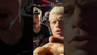 CODY RHODES TOOK MY PHONE FOR A PHOTO AFTER WWE LIVE!