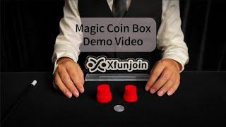 Xfunjoin Magic Coin Box Magic Prop Demo Video