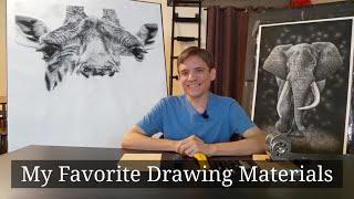 Drawing Materials for Realistic Pencil Drawings