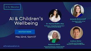 AI & Children's Wellbeing