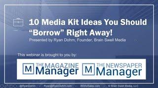 10 Media Kit Ideas You Should "Borrow" Right Away! | by Ryan Dohrn | Mirabel Technologies