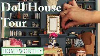 DOLLHOUSE TOUR | Inside A Miniaturist's Darling Doll House