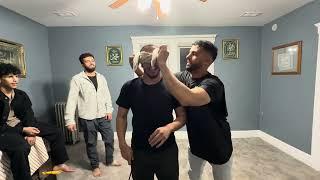 Squeeze Chicken Belt Whoopin Challenge! اضحك من قلبك 