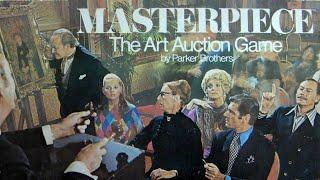 Ep. 89: Masterpiece Board Game Review (Parker Brothers 1970) + How To Play