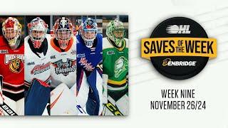 Enbridge OHL Saves of the Week: Nov. 26, 2024