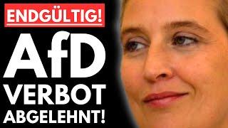 PAUKENSCHLAG! AfD VERBOT IST GESCHICHTE! WEIDEL FÜHRT IN UMFRAGEN!