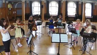 Harrogate Music School's Strings 4 Starters class performance