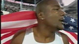 Mens 100m final - Helsinki 2005