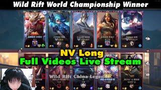 Wild Rift China Live NV Long play All champion 1vs9 Challenger rank | Jungle Guide 07/03/2025