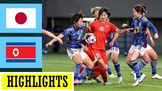 Japan vs DPR Korea Extended Highlights & All Goals | Women's Football 2024