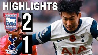  tottenham vs ipswich town (1-2) extended  Highlights | premier!league 2024/25