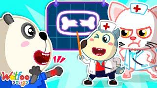 Doctor Super Pet Check up - Super Pet Care Songs | Kids Songs & Nursery Rhymes @WolfooFamilySongs