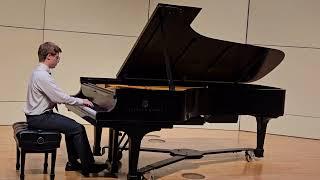 Sean Riedy plays Tres piezas, Op 6 (1940).  III. Criolla in A Major by Alberto Ginastera