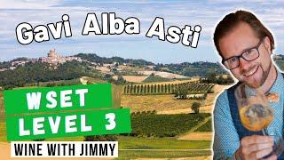 Piemonte Wines Explained  | Gavi, Asti & Alba for WSET Level 3