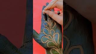unique easiest simple mehandi designs|| mehndi ka design #shorts #youtubeshorts