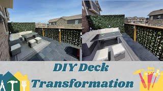 Updating our Deck | Deck Transformation Part 3 | Take Two Vlogs