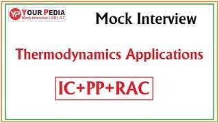 Thermodynamics Applications | Mock Interview | NFL Interview Preparation | PSU Mock Interviews