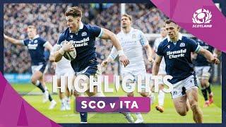 HIGHLIGHTS | Scotland v Italy | 2025 Guinness Six Nations Championship