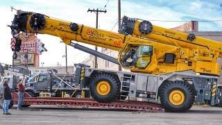 Rough Terrain Crane Moving from CONEXPO 2020