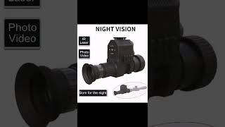 Night vision rifle sight 850nm rifle sight monocular infrared hunting tracking camera #nightvision