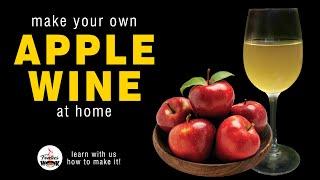 How to make Apple Wine at home | Homemade Wine