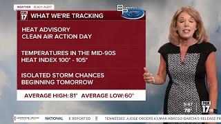 Weather Monday June 23, 2025