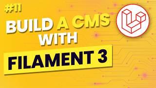 Let's build a CMS with Filament 3 and Laravel 11 | #11 - Database notifications & Spotlight