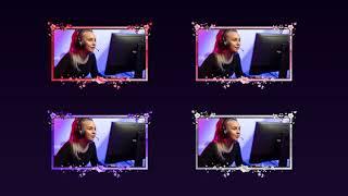 Sakura Cherry Blossom Animated Webcam Frames Stream Overlay