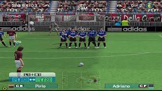 PES 6 - Beautiful Free Kick For Pirlo