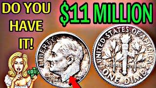 Top 10 Rare Roosevelt Dimes Worth Big Money Coins That Made Collectors Millionaires!!