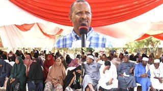 Major Dekow oo kaqeybgalay xaflada doorashada  gudoomiyaha beeraleyda Garissa