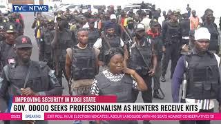 Gov Ododo Seeks Professionalism As Hunters Receive Kits